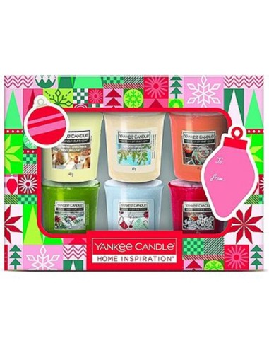 SET YANKEE CANDLE 6 CANDELE MINI 