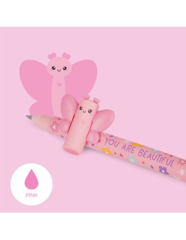 PENNA GEL CANCELLABILE LEGAMI - FARFALLA