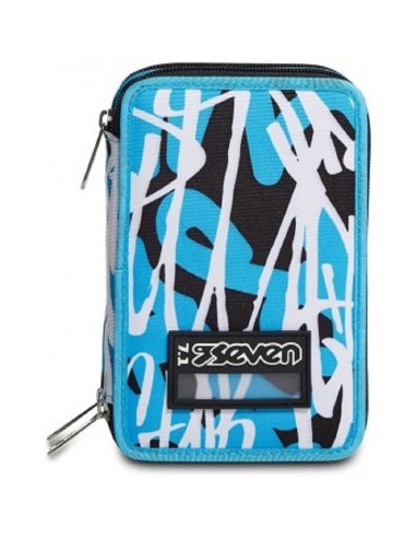ASTUCCIO ACCESSORIATO CON 3 ZIP - SEVEN 7.1