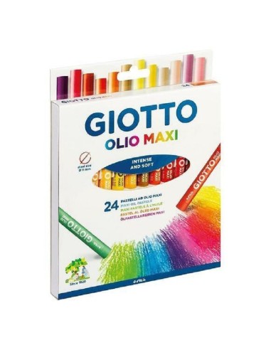 PASTELLI AD OLIO MAXI GIOTTO A 24