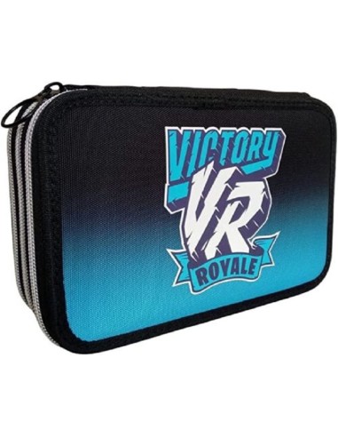 ASTUCCIO ACCESSORIATO CON 3 ZIP - FORTNITE 