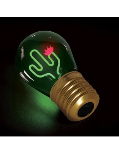 LAMPADA DA TAVOLO A FORMA DI LAMPADINA - BULB FICTION - CACTUS