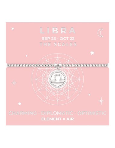 BRACCIALETTO ZODIAC LIFE CHARMS - LIBRA