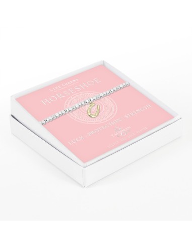 BRACCIALETTO TALISMAN LIFE CHARMS - HORSESHOE