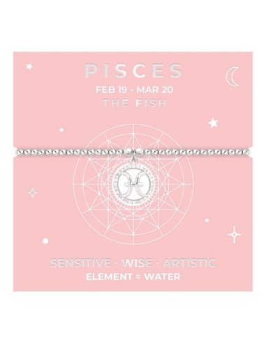 BRACCIALETTO ZODIAC LIFE CHARMS - PISCES