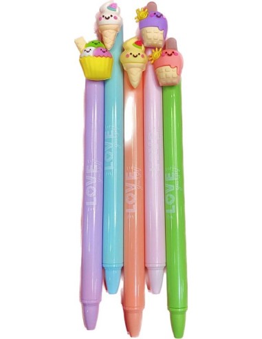 PENNE CANCELLINA A SCATTO CUTE - LOVE YOURSELF - CREA