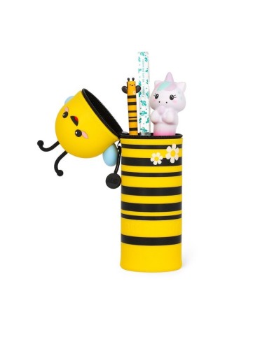 ASTUCCIO 2 IN 1 IN MORBIDO SILICONE KAWAII LEGAMI - BEE