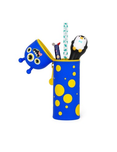 ASTUCCIO 2 IN 1 IN MORBIDO SILICONE KAWAII LEGAMI - MONSTER