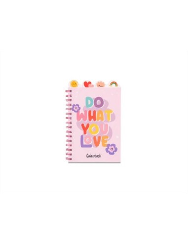 NOTEBOOK GOOD VIBES COLOURBOOK - A6 - DO WHAT YOU LOVE