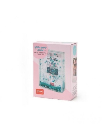 Legami Portafoto con Glitter Mini Blu