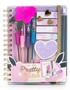 SPIRAL NOTEBOOK CON 4 PENNE GEL TRI-COASTAL