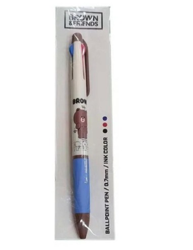 PENNA GEL TRICOLOR BROWN & FRIENDS BROWN 