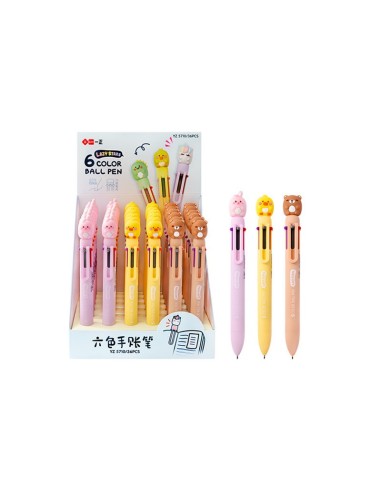 PENNA MULTICOLOR PULCINO/ORSETTO/CONIGLIETTO