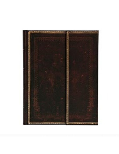 QUADERNO CON COPERTINA RIGIDA - MAROCCHINO NERO