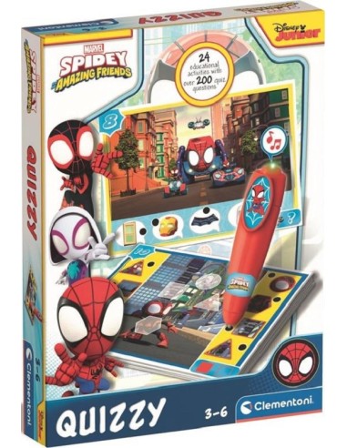 PENNA INTERATTIVA QUIZZY MARVEL SPIDEY AMAZING FRIENDS