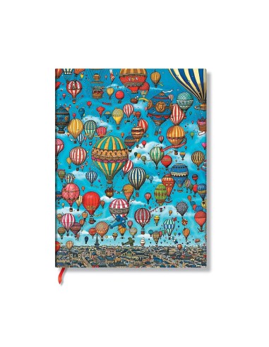 MINI QUADERNO CON COPERTINA MORBIDA - FESTIVAL DELLE MONGOLFIERE