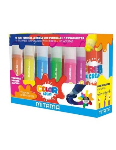 TEMPERA PRONTA ALL'USO COLOR SPLAT MITAMA