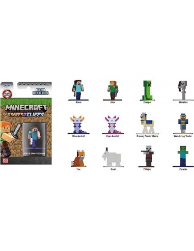 MINCRAFT PERSONAGGI 4CM