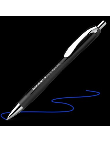 PENNA A SFERA SCHNEIDER SLIDER RAVE SPECIAL BLACK XB - INCHIOSTRO BLU