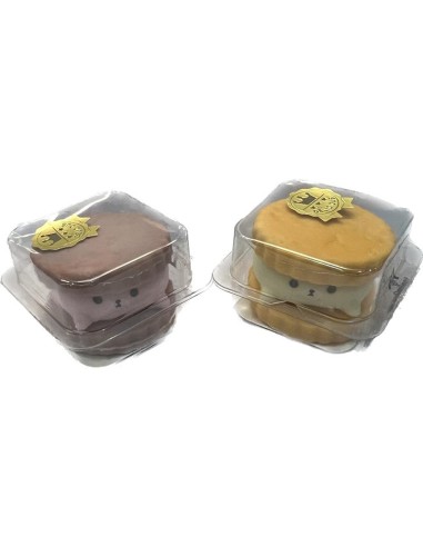 GOMMA DA CANCELLARE DOLCETTI COLLEZIONABILI-BISCOTTI CON CREMA ROTONDI