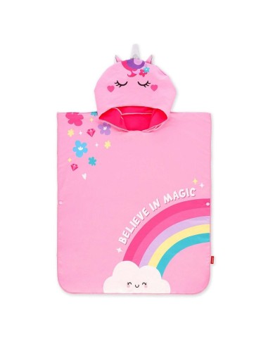 PONCHO ASCIUGAMANO PER BAMBINI - KIDS PONCHO - UNICORN