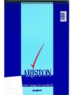 BLOC-NOTES BLASETTI SPIRALATO A4 60 FOGLI A RIGHI