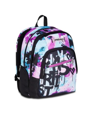 ZAINO DUAL QUICK DETACH SEVEN - GRAFFITI GIRL