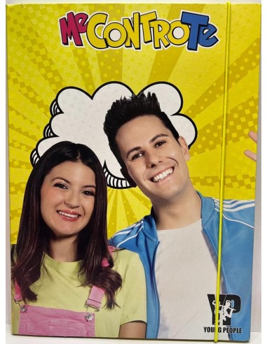 ME CONTRO TE CARTELLINA CON ELASTICO DORSO 1 - YOUNG PEOPLE