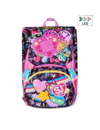 ZAINO SDOPPIABILE SJ GANG - GAME LED GIRL