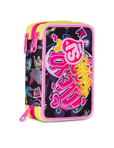 ASTUCCIO 3 ZIP SJ GANG - GAME LED GIRL