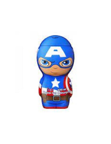 CAPITAN AMERICA 2 IN 1 SHOWER GEL & SHAMPOO
