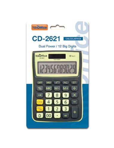 NIKOFFICE CALCOLATRICE CD-2621