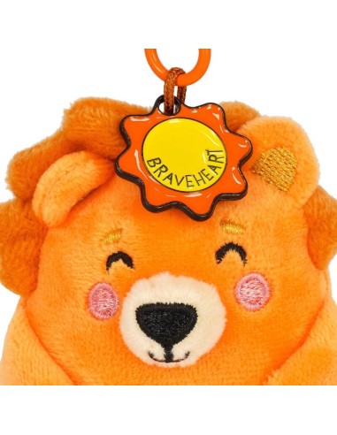 PORTACHIAVI DI PELUCHE - SUPER SOFT! - TINY - LION