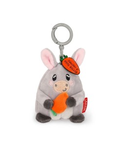 PORTACHIAVI DI PELUCHE - SUPER SOFT! - TINY - DONKEY