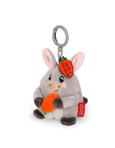 PORTACHIAVI DI PELUCHE - SUPER SOFT! - TINY - DONKEY 2