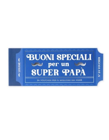 BLOCCHETTO DA 24 VOUCHER - GIFT VOUCHER -IT - PAPA'
