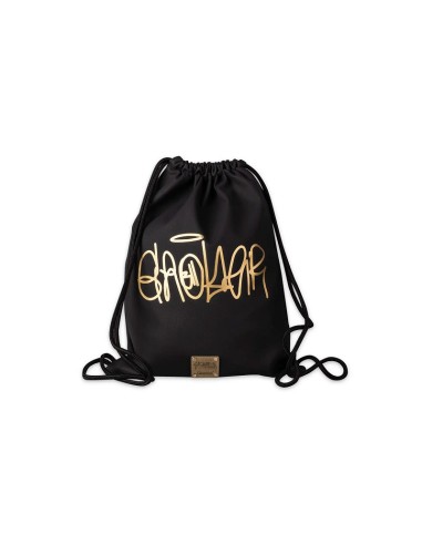 SACCA COULISSE GEOLIER - BLACK RUBBER