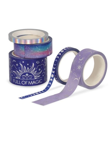 SET 5 NASTRI ADESIVI DI CARTS - TAPE BY TAPE - MAGIC