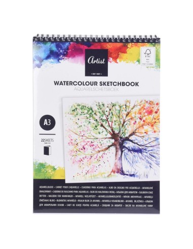 WAERCOLOUR SKETCHBOOK A3