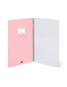 QUADERNO A RIGHE CON SPIRALE - FORMATO A4 - CORGI 2