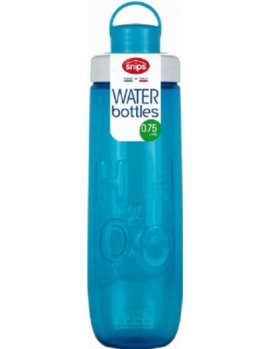 BORRACCIA TRITAN 0,75L CON LACCETTO - H2O - BLU