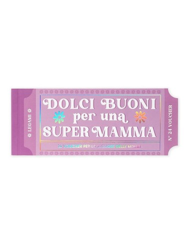 BLOCCHETTO DA 24 VOUCHER - GIFT VOUCHER -IT - MAMMA