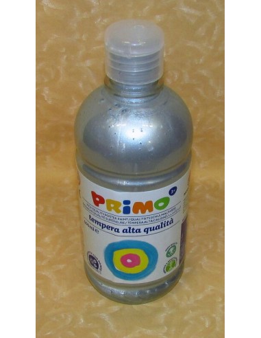 TEMPERA ALTA QUALITA' 500ml - ARGENTO