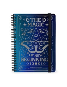 QUADERNO A RIGHE CON SPIRALE - FOGLIO A4 - MOTH