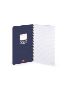 QUADERNO A RIGHE CON SPIRALE - FOGLIO A5 - MOTH 2