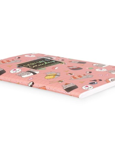 QUADERNO A RIGHE - FOGLIO A6 - SUSHICAT