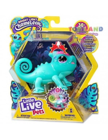 LITTLE LIVE PETS CAMALEONTE SQUISHY LUMINOSO E MUSICALE