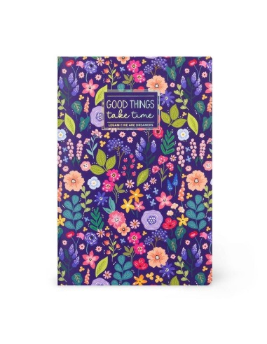 QUADERNO A RIGHE - MEDIUM - FOGLIO A5 - FLOWERS 