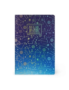QUADERNO FOGLIO BIANCO - FORMATO A5 - STARS