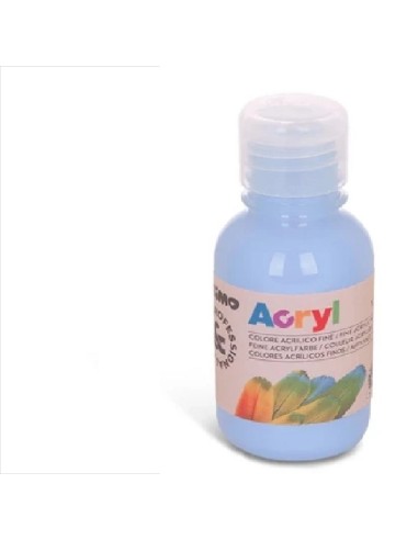 ACRYL - COLORE ACRILICO FINE 125ml - AZZURRO CIELO